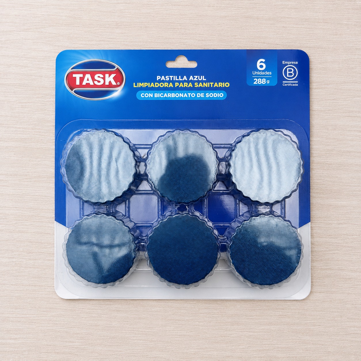 Pastillas desinfectantes de baño * 6 und