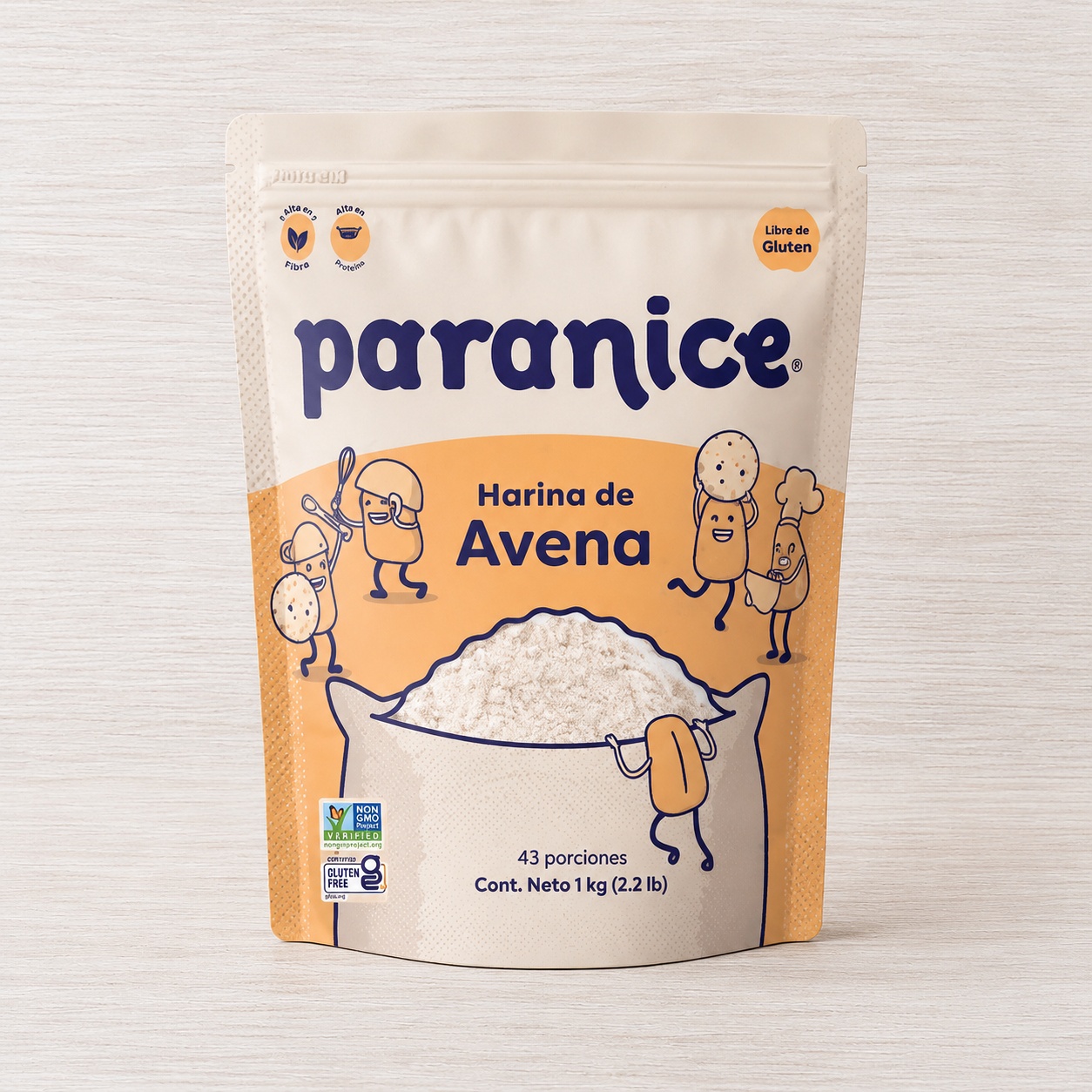 Harina de avena - 1 Kg