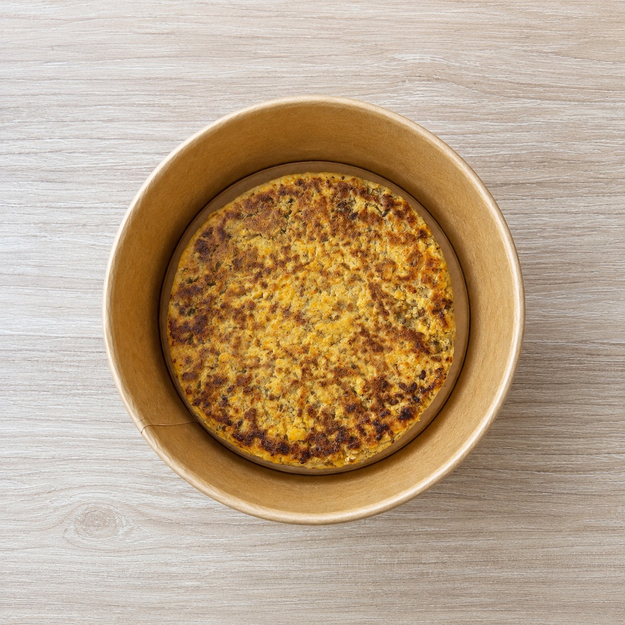 Arepa de plátano maduro
