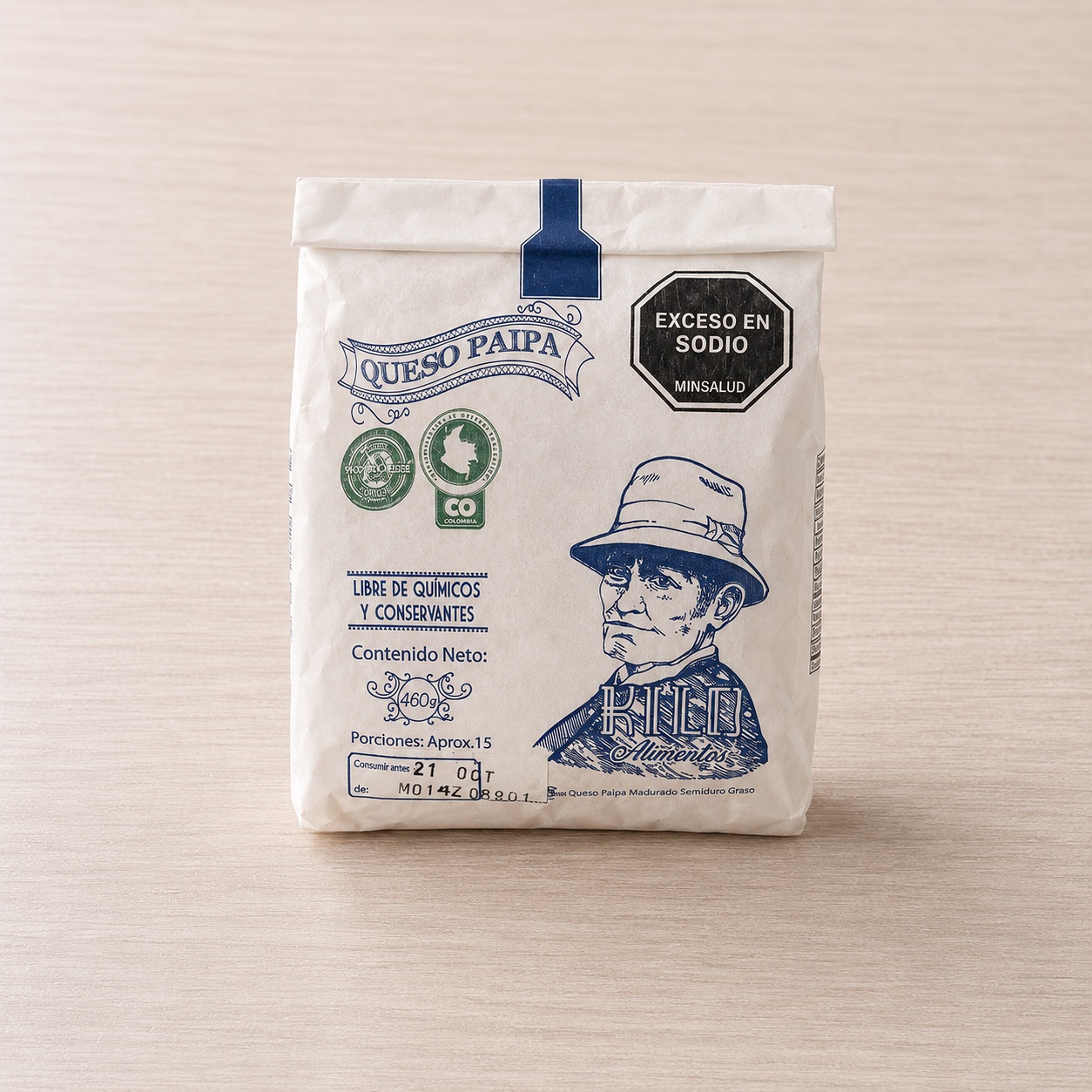 Queso paipa 21 dias - 460 g